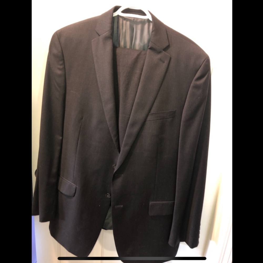 Black Calvin Klein suit
